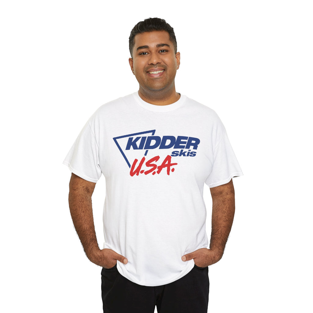 Kidder Skis USA - Vintage water ski graphic t-shirt