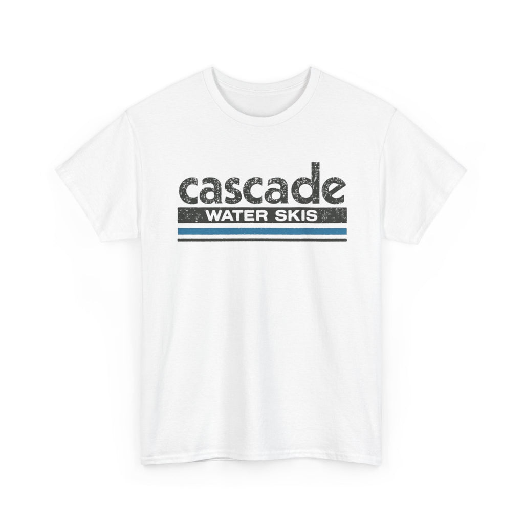 Vintage Nash Cascade Water Ski Graphic Tee, Unisex Cotton T-Shirt, Retro Skiing