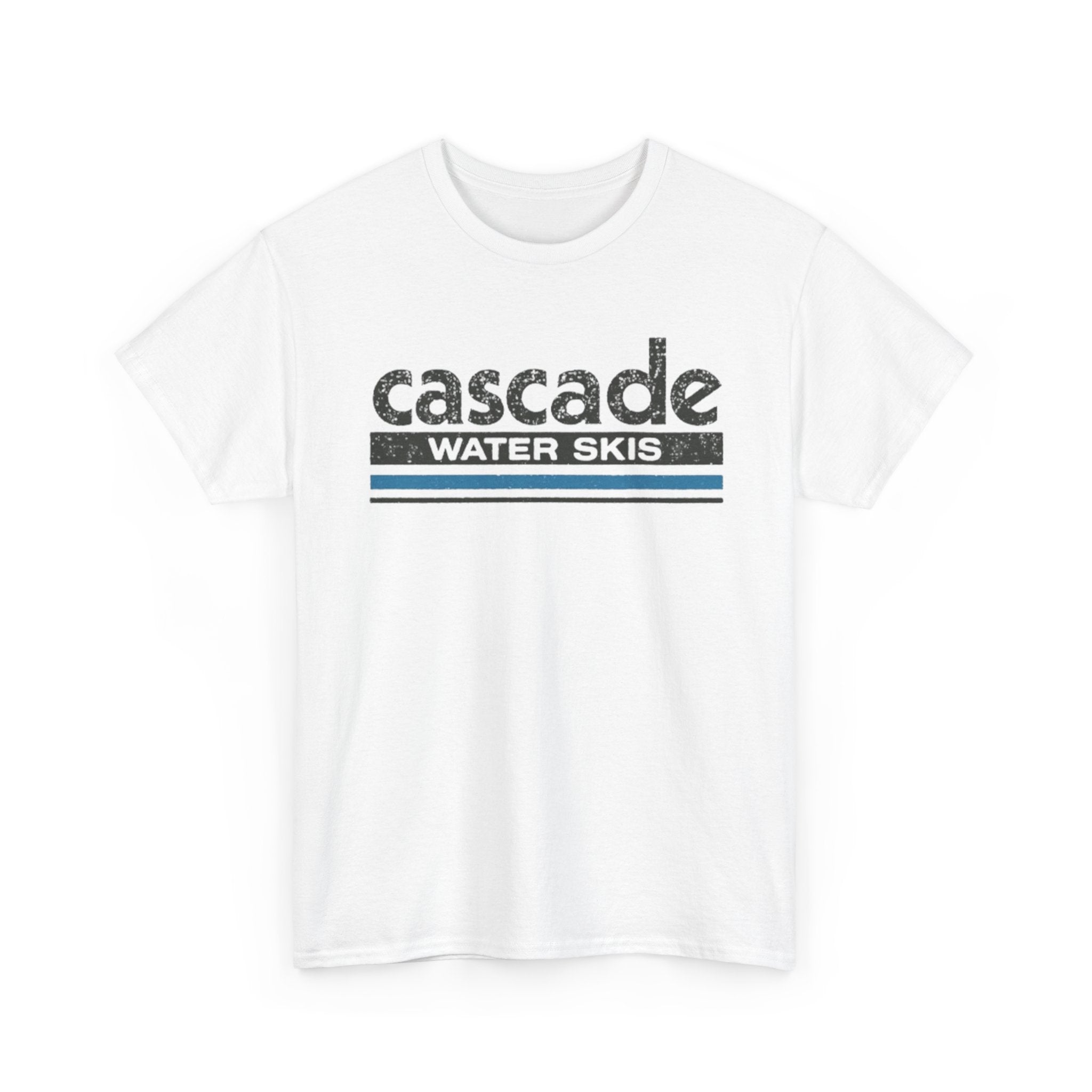 Vintage Nash Cascade Water Ski Graphic Tee, Unisex Cotton T-Shirt, Retro Skiing