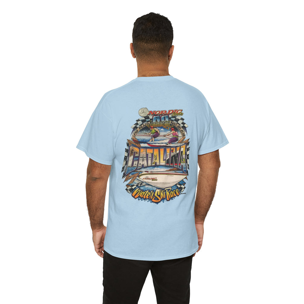 Catalina Water Ski Race 2008 Unisex Tee, 60th annual, Long Beach Boat & Ski Club