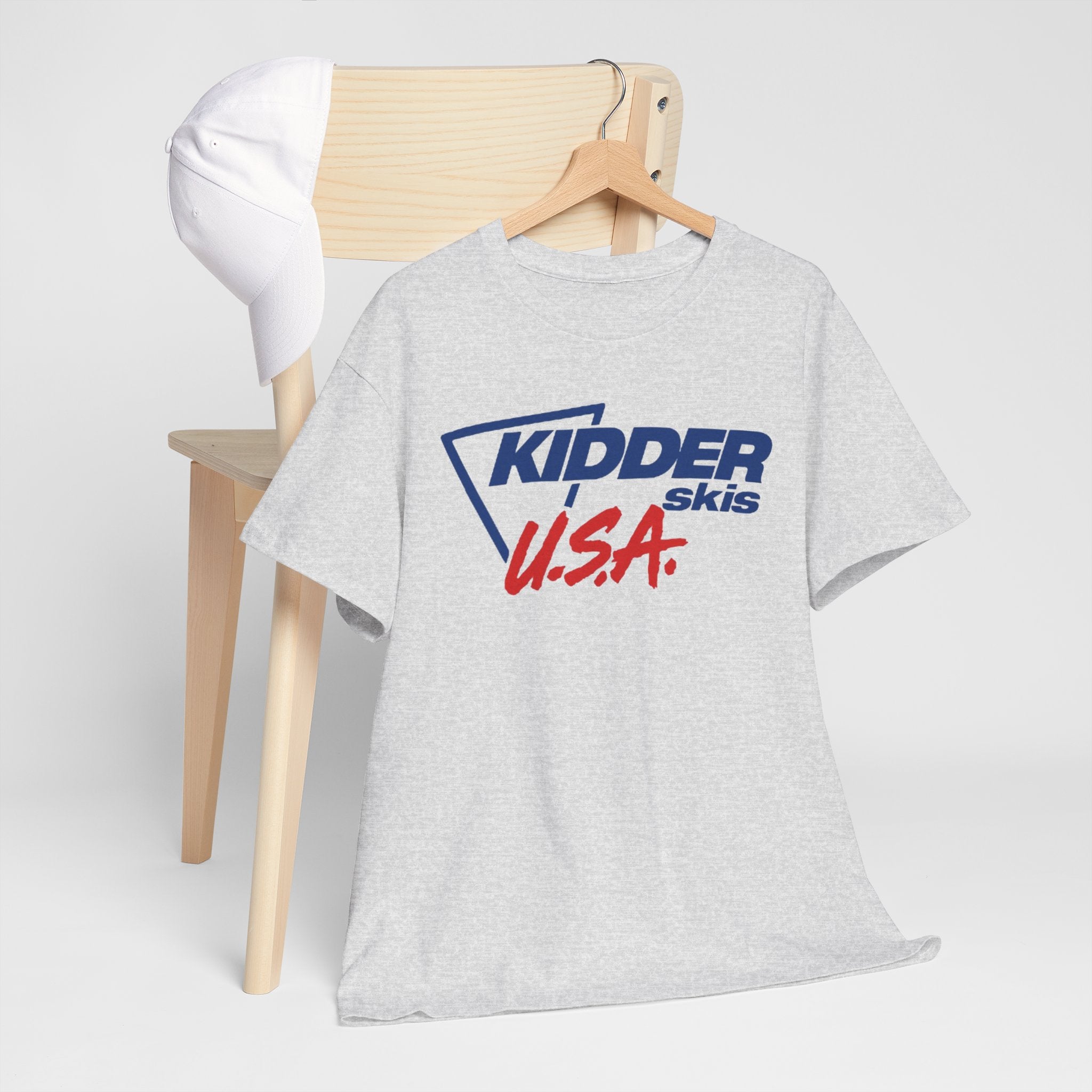Kidder Skis USA - Vintage water ski graphic t-shirt