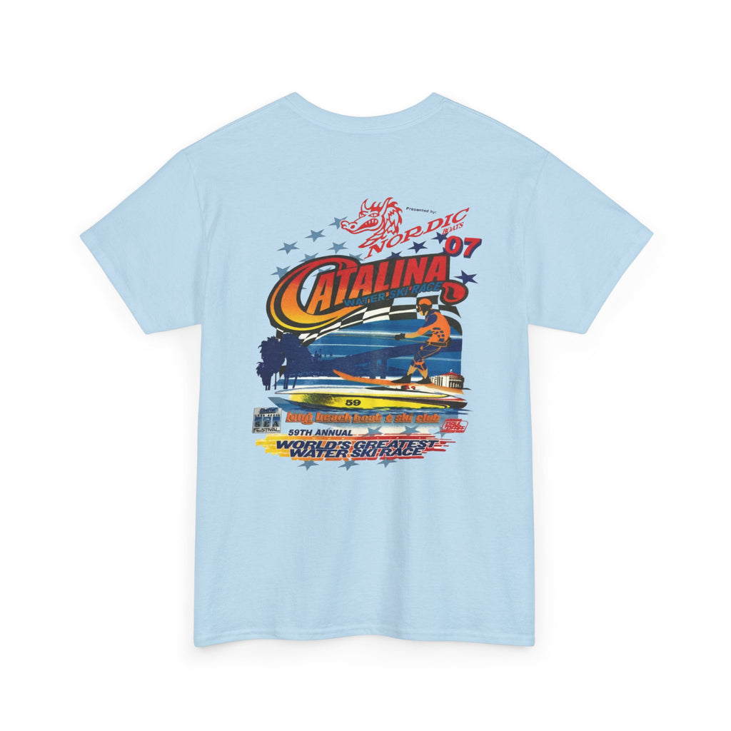 Catalina Water Ski Race 2007 Unisex Tee, 59th annual Long Beach Boat & Ski Club