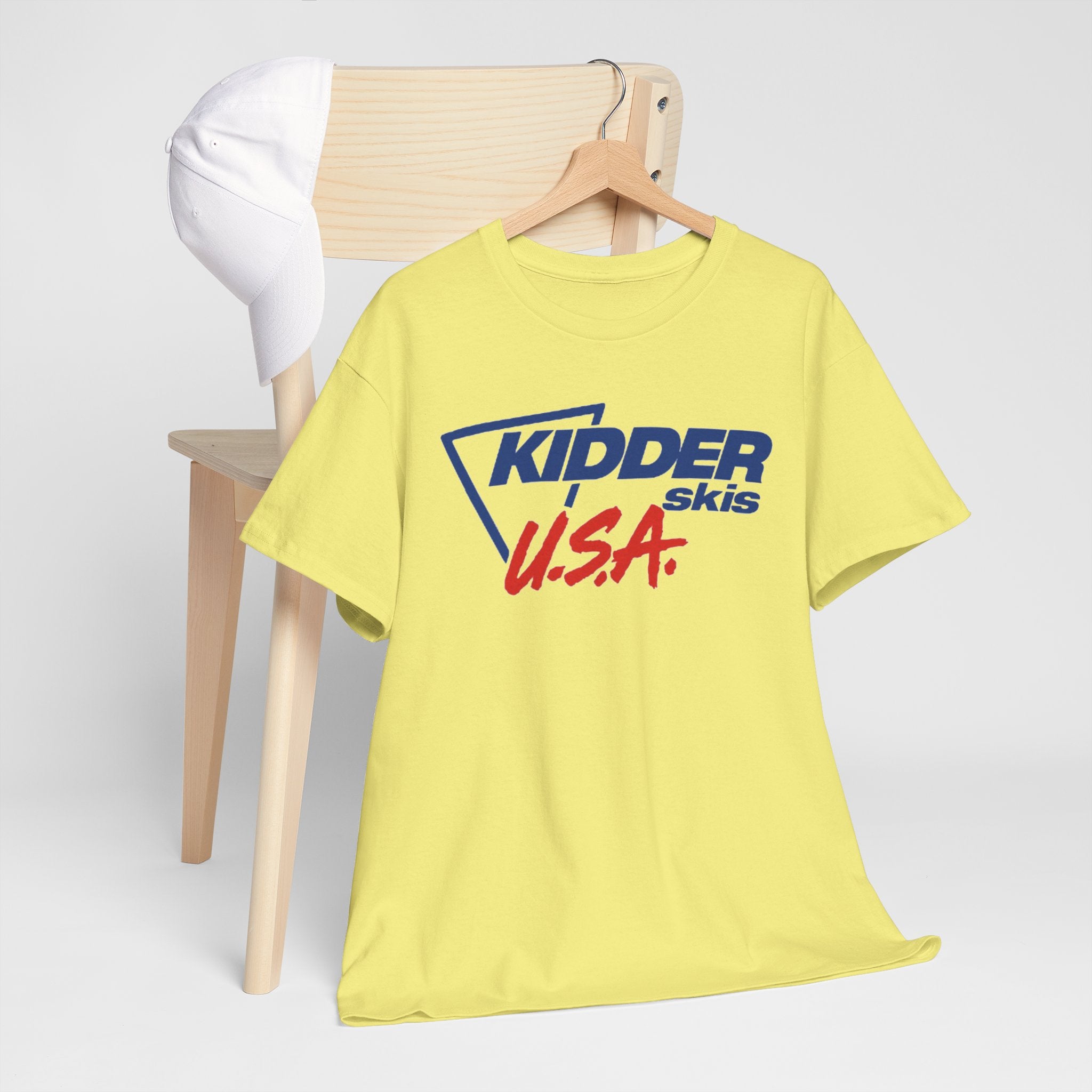 Kidder Skis USA - Vintage water ski graphic t-shirt