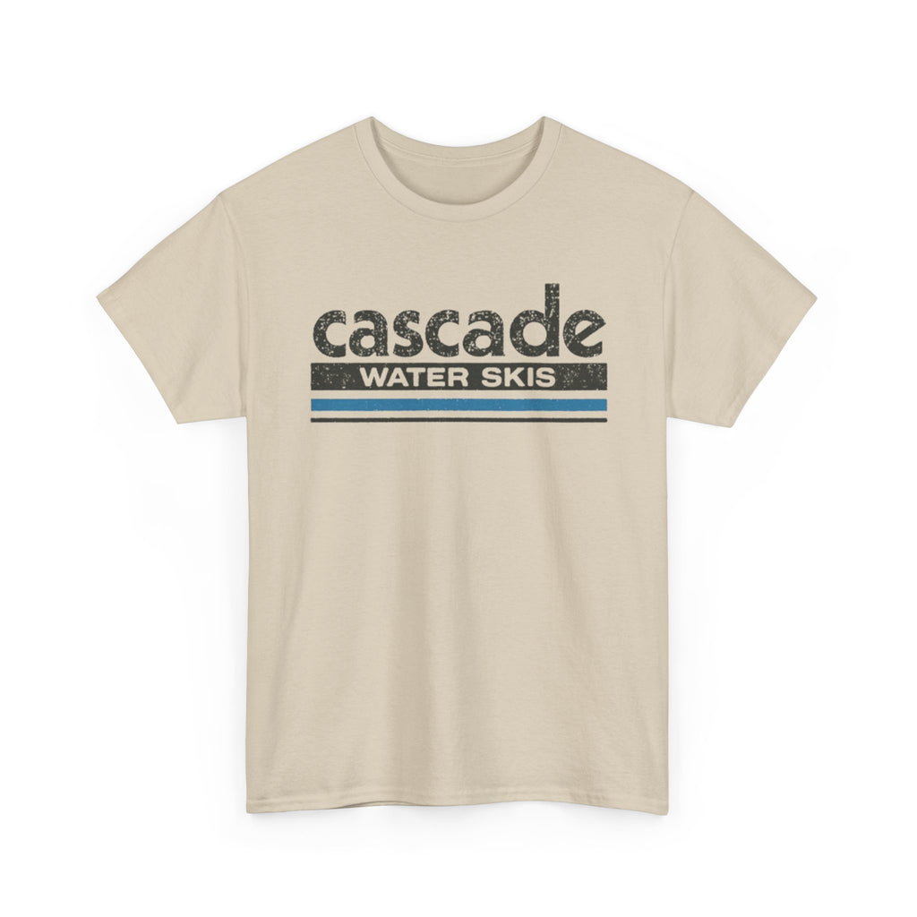 Vintage Nash Cascade Water Ski Graphic Tee, Unisex Cotton T-Shirt, Retro Skiing
