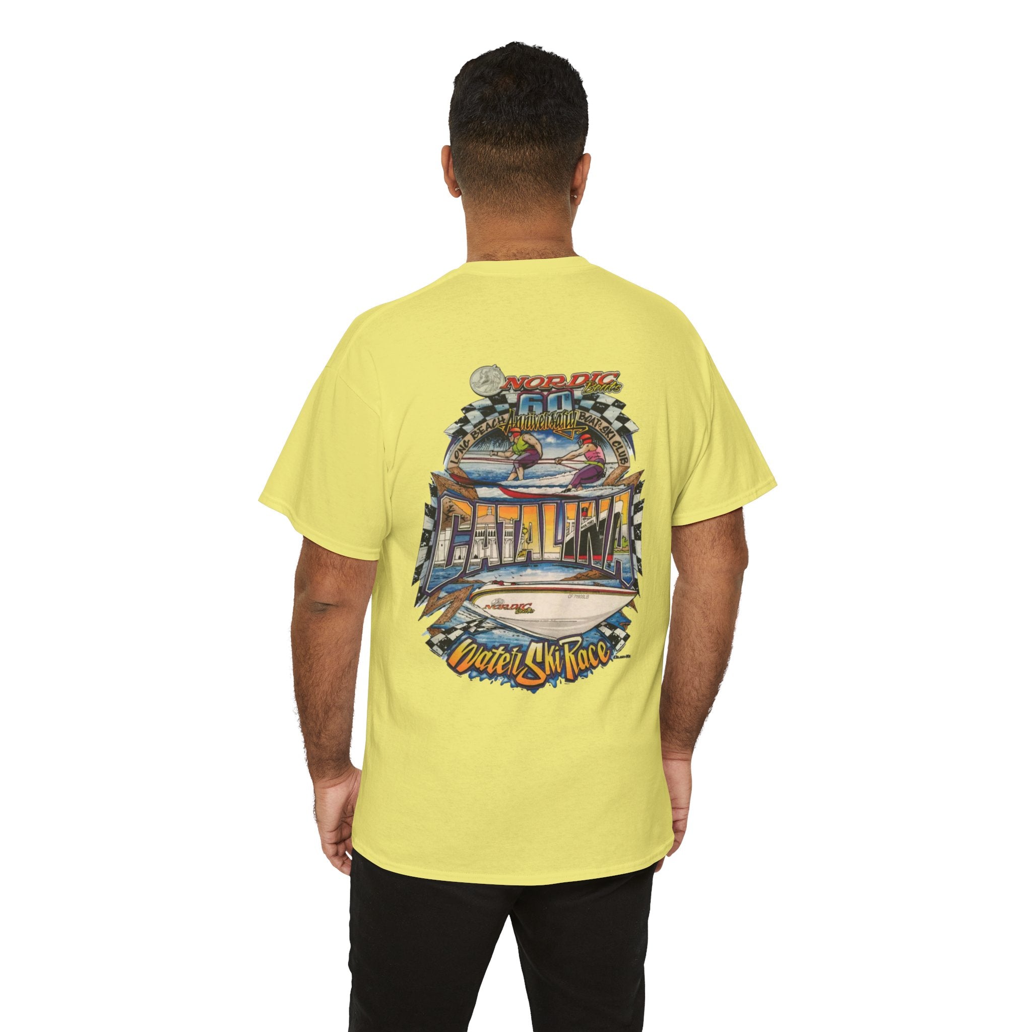 Catalina Water Ski Race 2008 Unisex Tee, 60th annual, Long Beach Boat & Ski Club