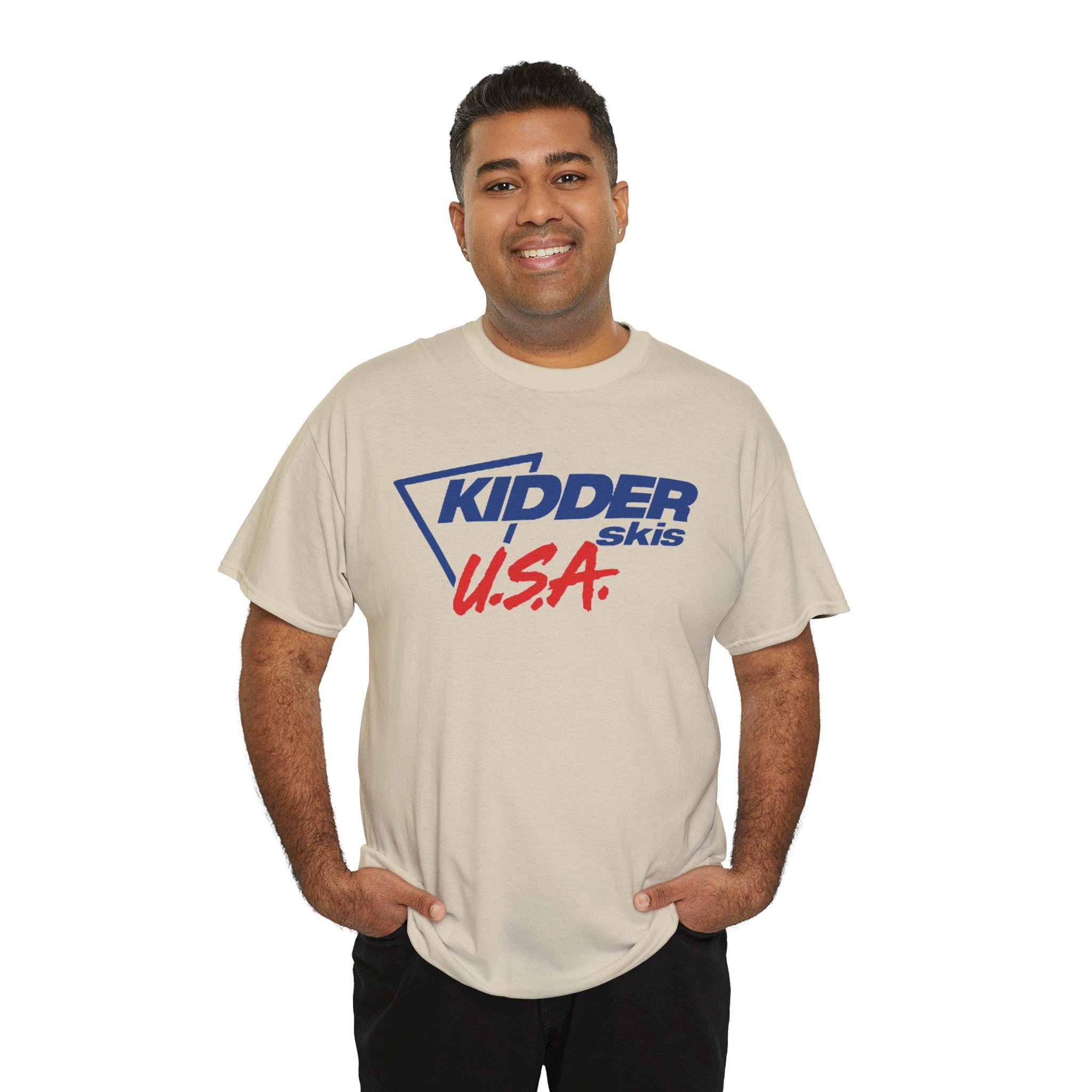 Kidder Skis USA - Vintage water ski graphic t-shirt