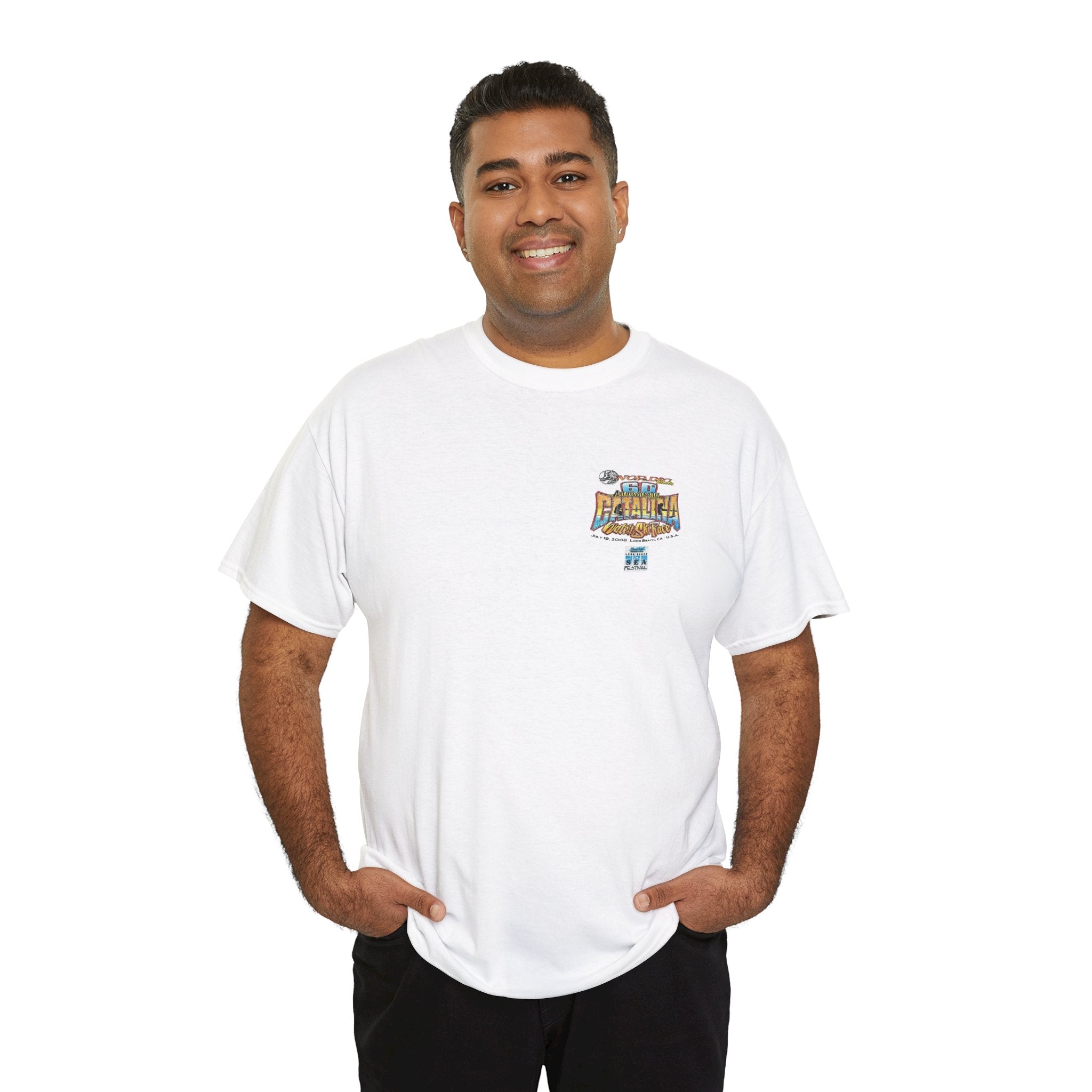 Catalina Water Ski Race 2008 Unisex Tee, 60th annual, Long Beach Boat & Ski Club