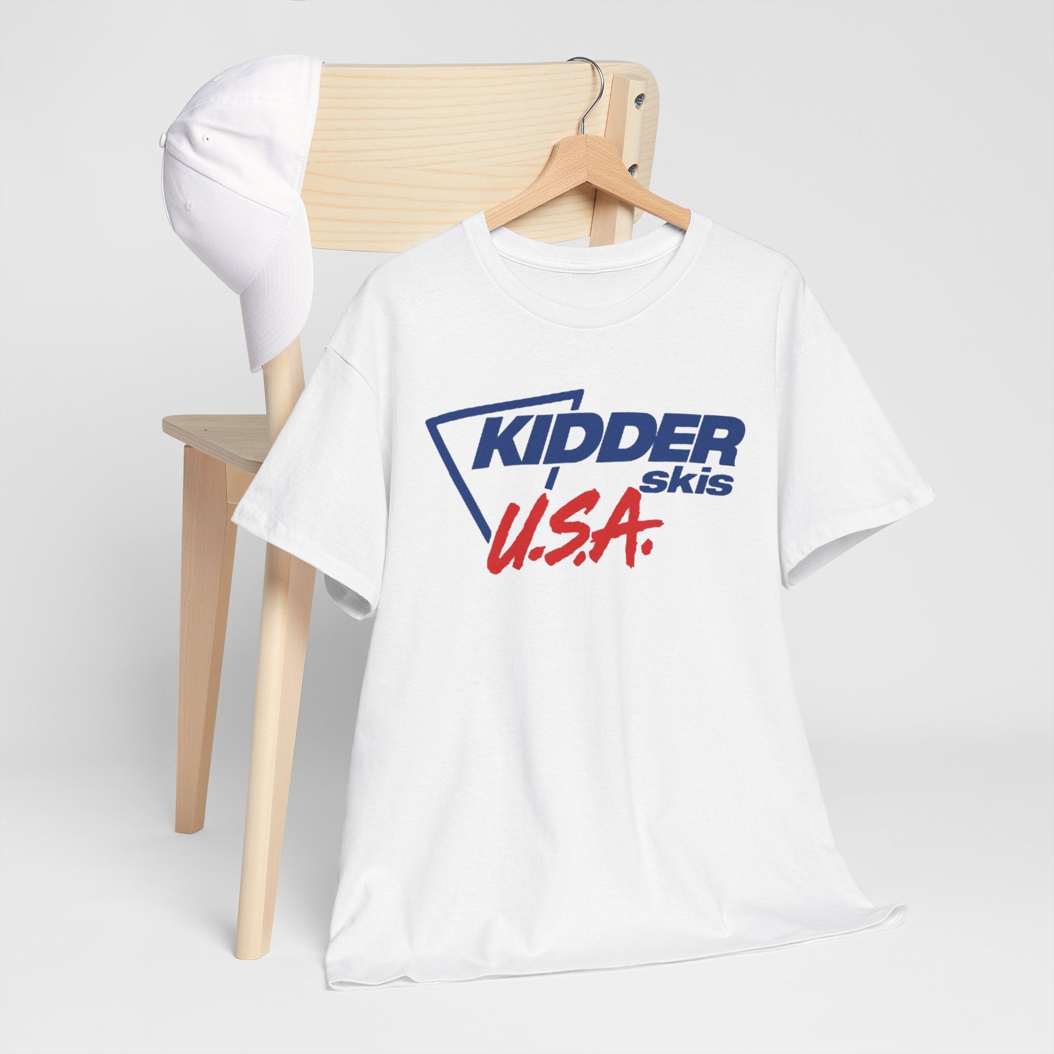 Kidder Skis USA - Vintage water ski graphic t-shirt